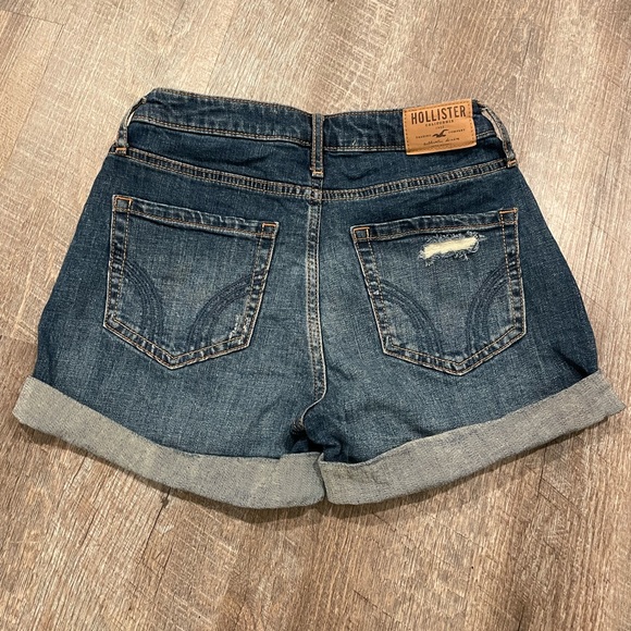 High rise denim shorts - Picture 3 of 3